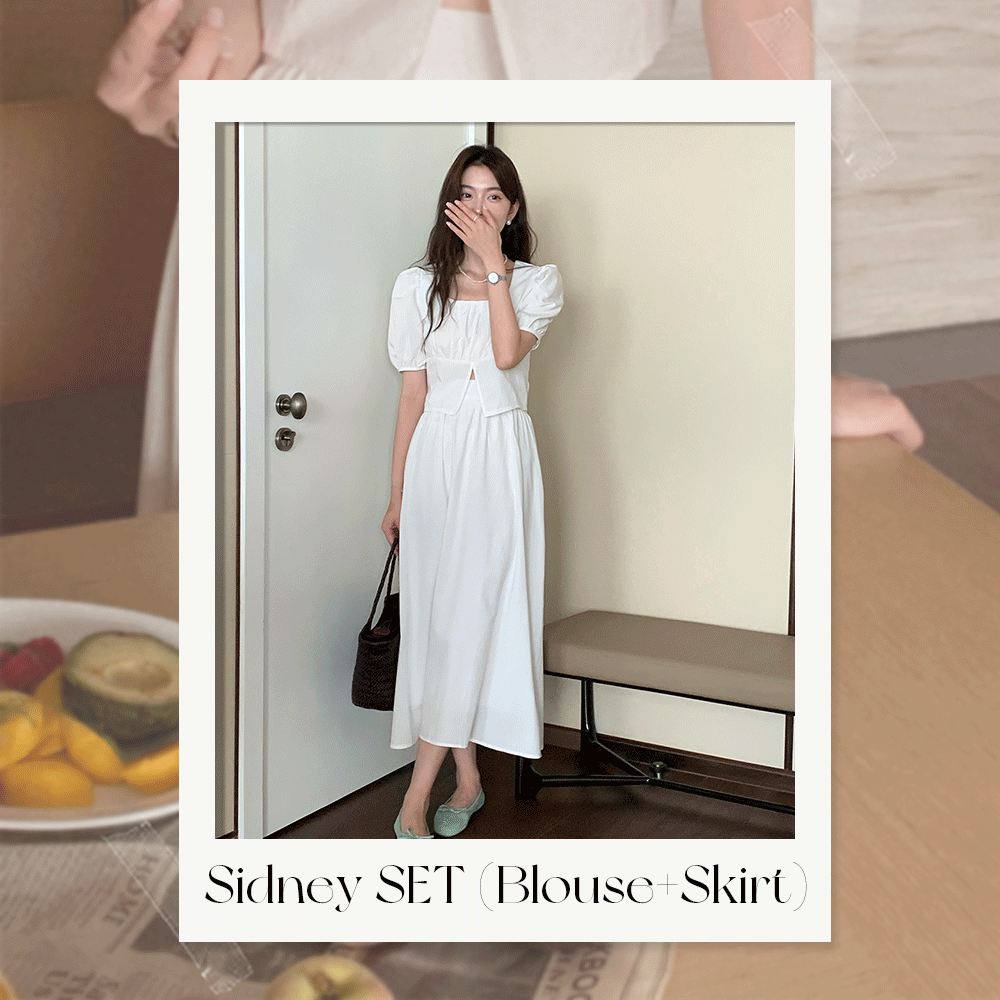 Sidney set (blouse+skirt)