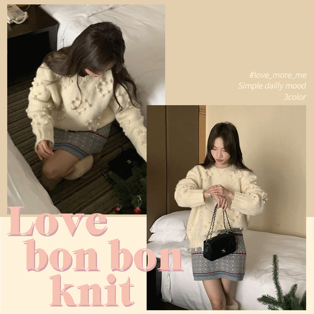Love bon bon knit
