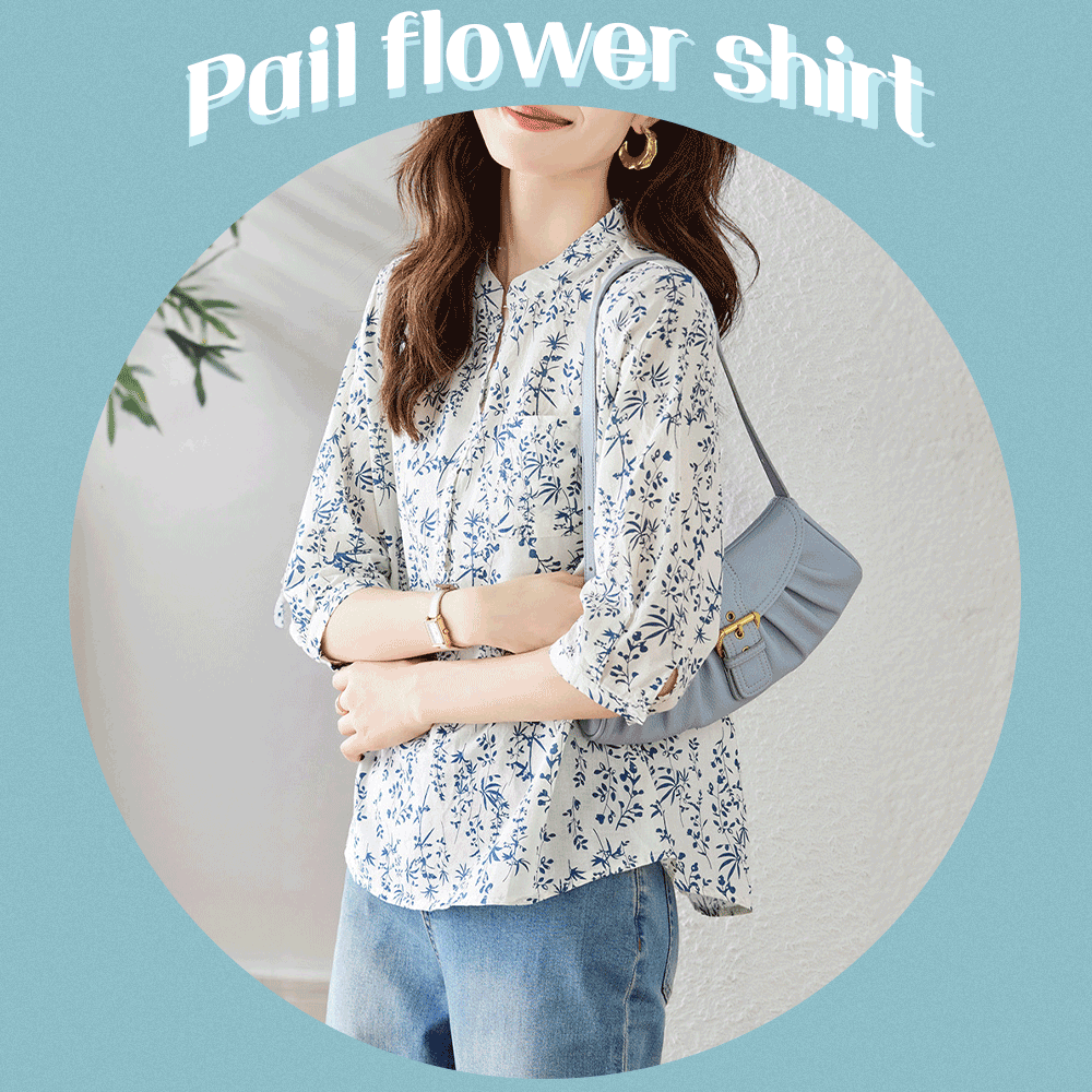 Pail flower shirt